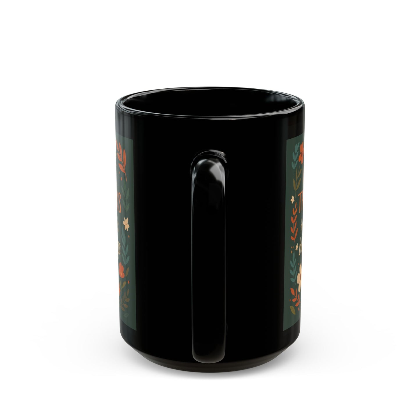 Thankful Blessings Mug -Inspirational Coffee Cup for Gratitude, Christian Gifts, Perfect for Thanksgiving, Friends, Family, and Everyday Use