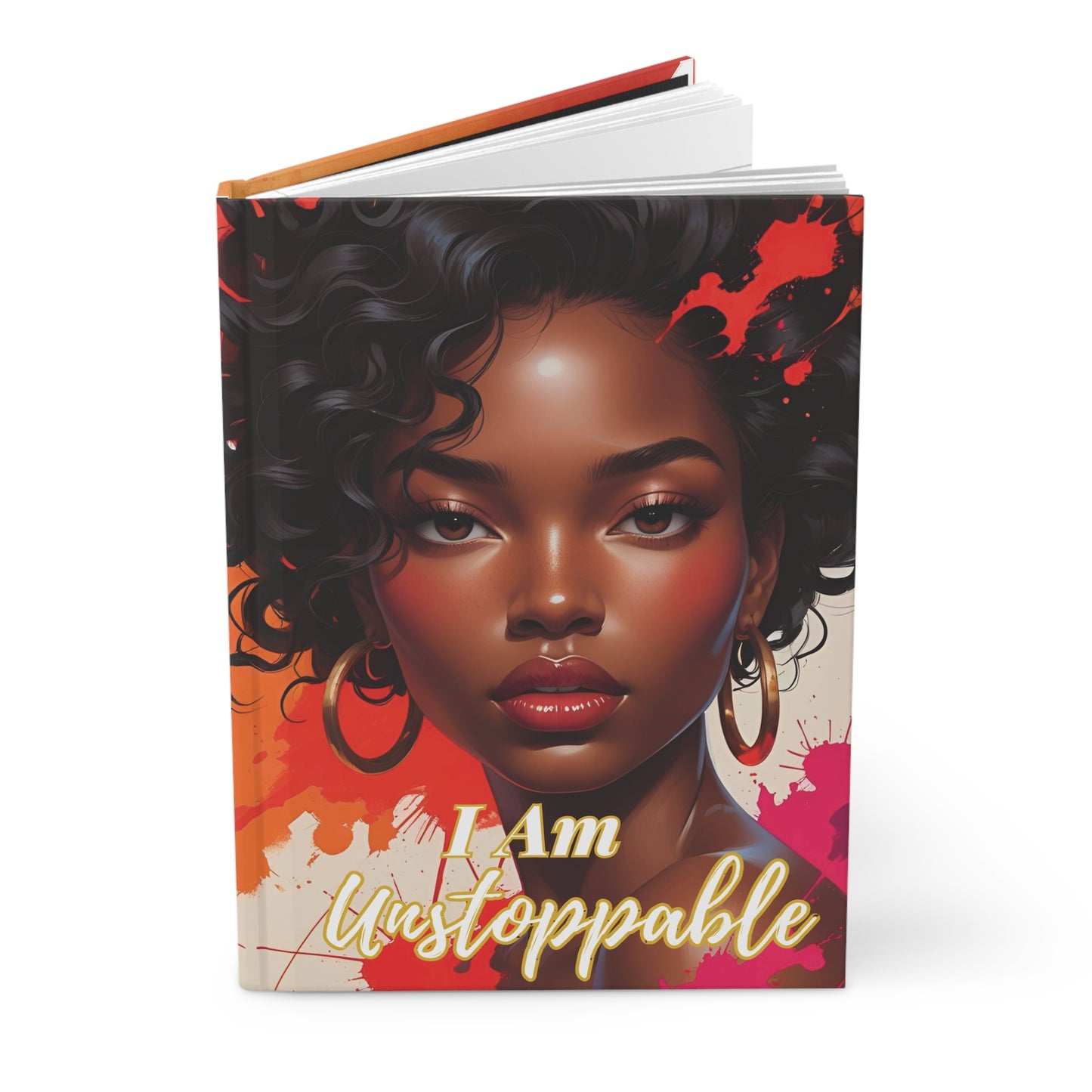 "I Am Unstoppable Journal – Affirmation Hardcover Journal for Women, Inspirational Notebook, Self-Care Writing Journal, Motivational Gift