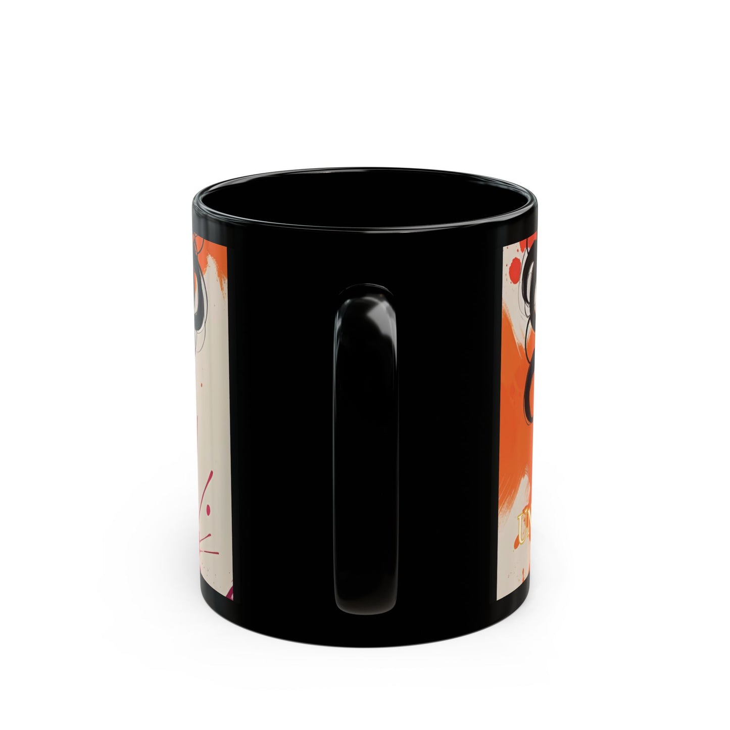 Empowered Black Queen Mug - Inspirational Gift, Coffee Mug, Art Mug, Unique Black Woman Decor, Affirmation Gift, Motivational