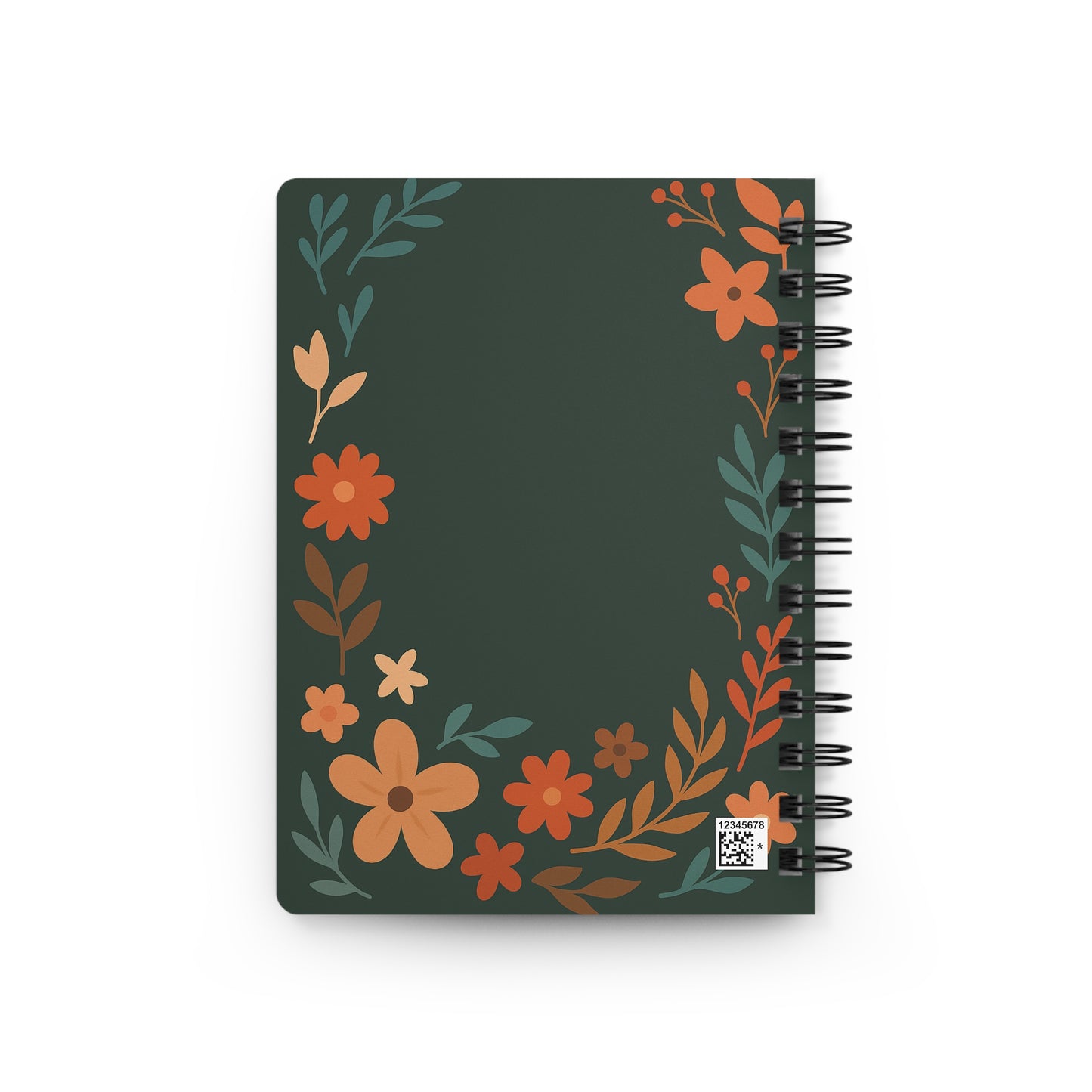 Spiral Bound Journal with Floral Design - Give Thanks for God's Blessings, Gratitude Journal, Gift for Women, Fall Decor, [...]