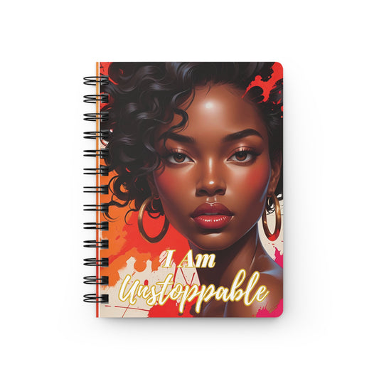 I Am Unstoppable Journal – Affirmation  Journal for Women, Inspirational Notebook, Self-Care Writing Journal, Motivational Gift