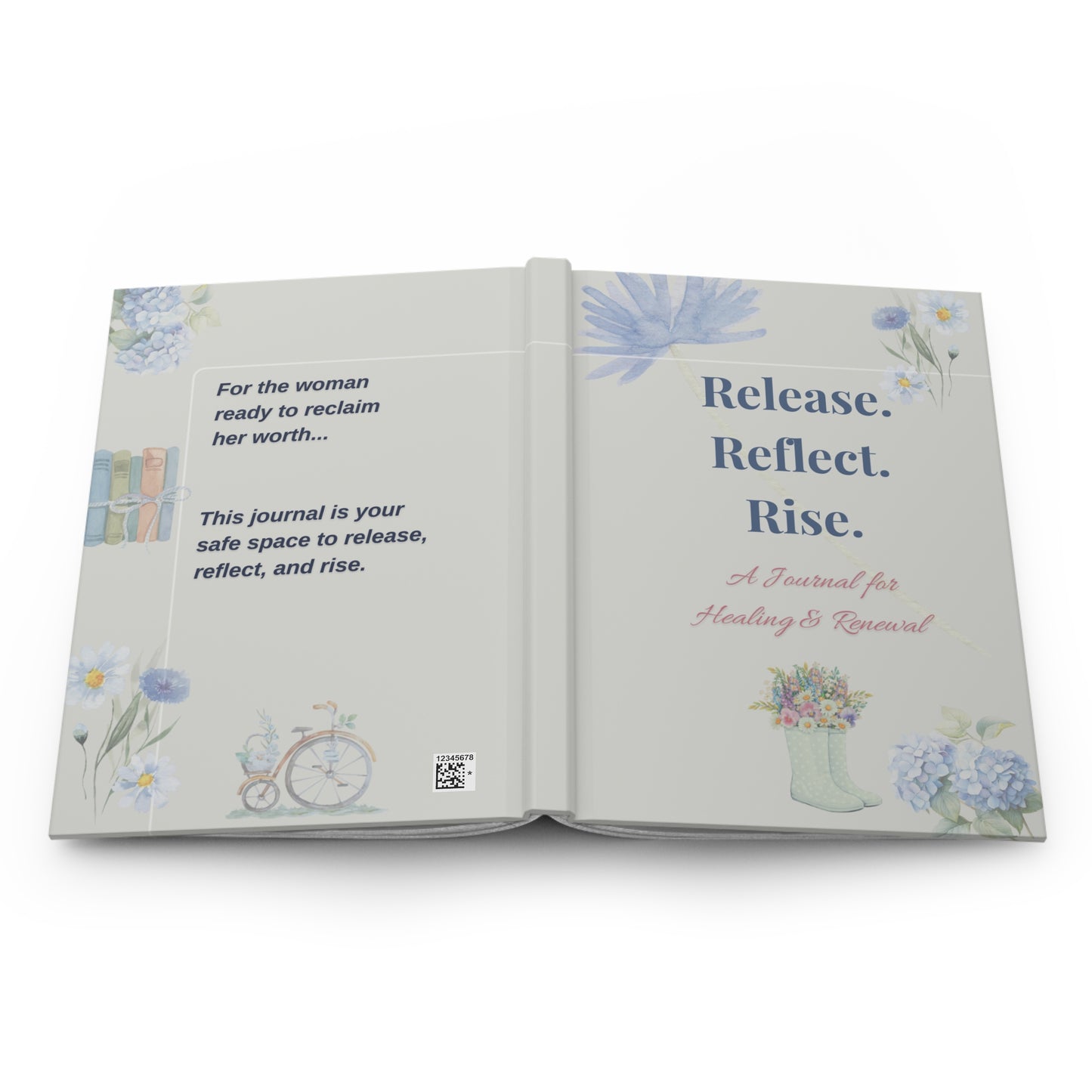 Healing & Reflective Journal – Self-Care, Mindfulness & Inspiration