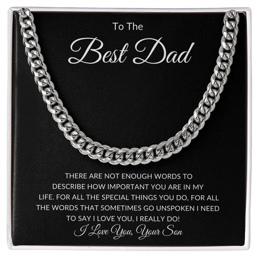 To The Best Dad I Love You