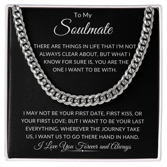 To My Soulmate I Know For Sure I Love You