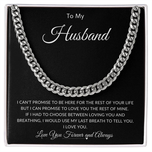 To My Husband I Love You For The Rest Of My Life