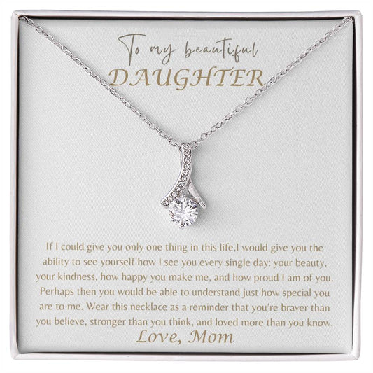 To My Beautiful Daughter How Special You Are To Me