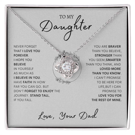 To My Daughter Believe In Yourself