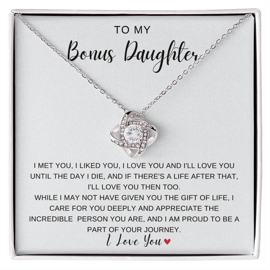 To My Bonus Daughter Proud To Be Part Of Your Journey