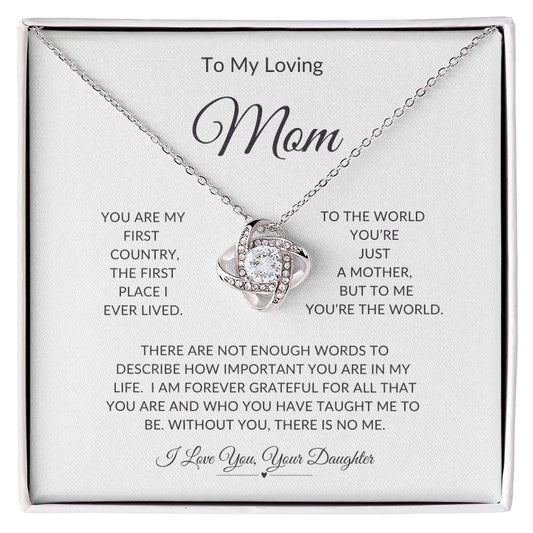 To My Loving Mom I Am Forever Grateful