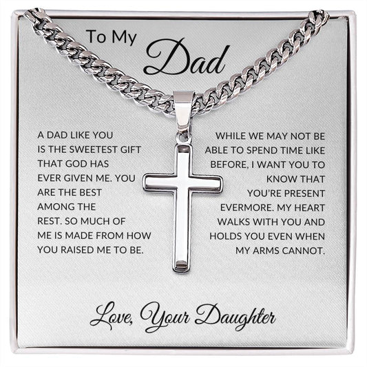 To My Dad My Heart Walks With You