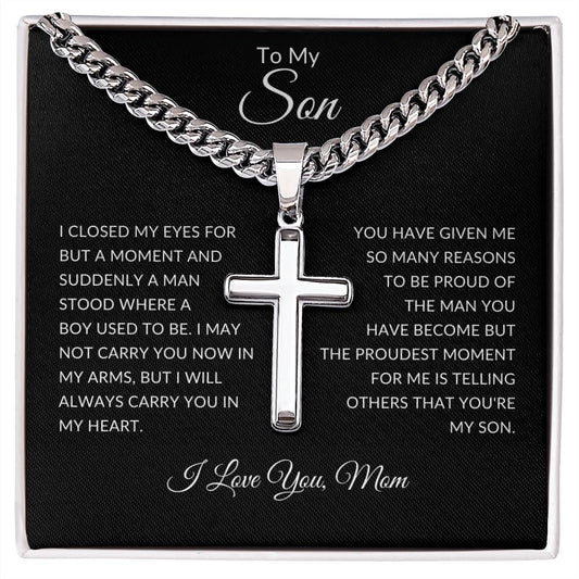 To My Son I Will Always Carry You In My Heart